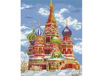 Лот: 4850155. Фото: 1. Набор для вышивания крестом "Храм... Вышивание
