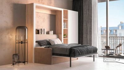 Лот: 23962784. Фото: 1. Cпальня Wall Bed Life Time, цвет... Спальные гарнитуры