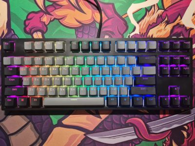 Лот: 18842213. Фото: 1. Dark Project KD87A Gateron Teal... Клавиатуры и мыши
