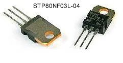Лот: 7930312. Фото: 1. Транзистор STP 80NF03L-04 (STP80NF03L-04... Транзисторы