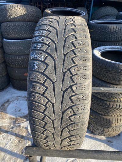 Лот: 21221397. Фото: 1. 1шт. 215-60-17 Nokian Hakkapelitta... Шины