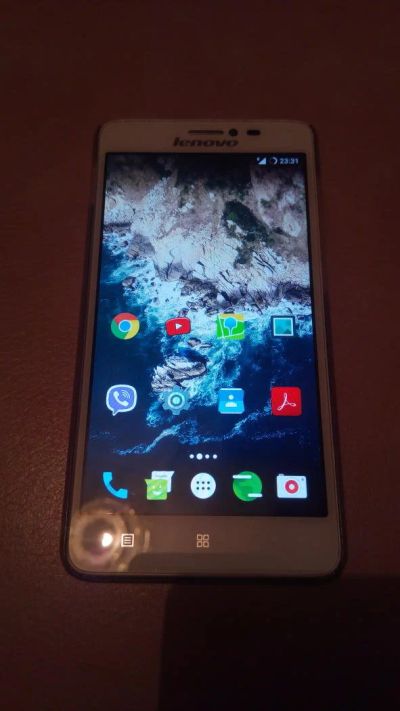 Лот: 10725394. Фото: 1. Lenovo S850 white. Смартфоны