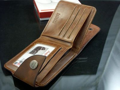 Лот: 7644440. Фото: 1. Бумажник genuine 501 leather. Бумажники, кошельки, портмоне