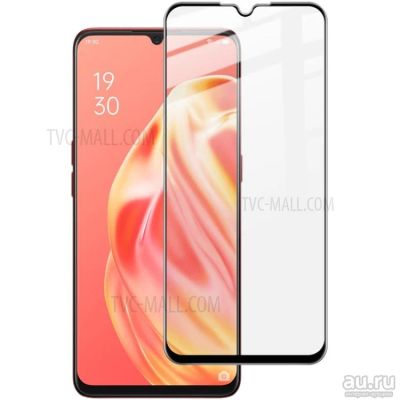 Лот: 18079782. Фото: 1. Защитное стекло Oppo A91 На весь... Защитные стёкла, защитные плёнки