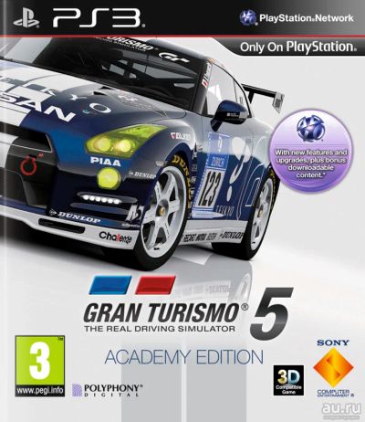 Лот: 9672171. Фото: 1. Gran Turismo 5 Academy Edition... Игры для консолей