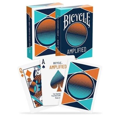 Лот: 15568344. Фото: 1. Карты Bicycle Amplified. Настольные игры, карты