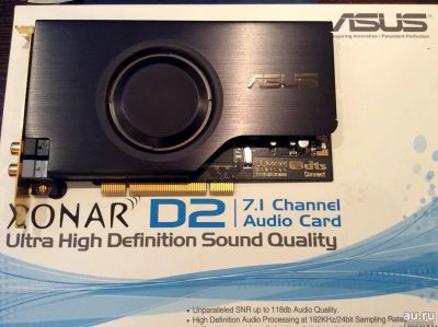 Лот: 8465728. Фото: 1. звуковая карта Asus Xonar D2/PM... Чехлы, бамперы
