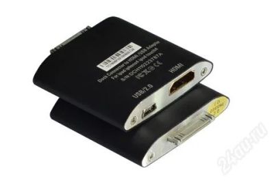 Лот: 984834. Фото: 1. Переходник Dock to HDMI для iPad... Дата-кабели, переходники