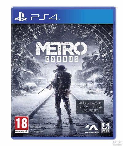 Лот: 13334611. Фото: 1. Metro: Exodus/Метро: Исход диск... Игры для консолей