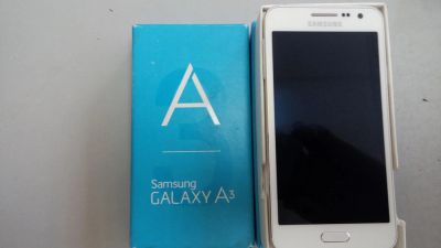 Лот: 5961451. Фото: 1. Samsung SM-A300F Galaxy A3 white... Смартфоны