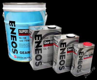 Лот: 2290952. Фото: 1. ENEOS GEAR OIL GL-5 SAE 75W-90. Масла, жидкости