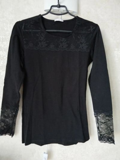 Лот: 25884200. Фото: 1. Блузка из хлопка. Блузы, рубашки, водолазки