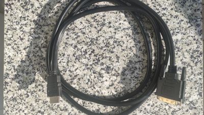 Лот: 25898416. Фото: 1. DVI HDMI кабель 2м. Шлейфы, кабели, переходники