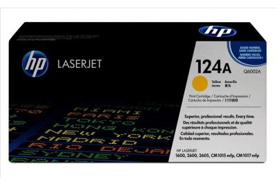 Лот: 6755267. Фото: 1. Картридж hp Q6002A (№124A) Yellow... Картриджи, расходные материалы