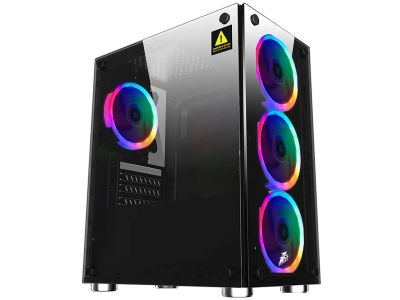 Лот: 21326504. Фото: 1. 1STplayer Firebase X2 /4 вентилятора... Корпуса, блоки питания