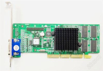 Лот: 855855. Фото: 1. Отдам nvidia geforce 2 mx200 32Mb. Видеокарты