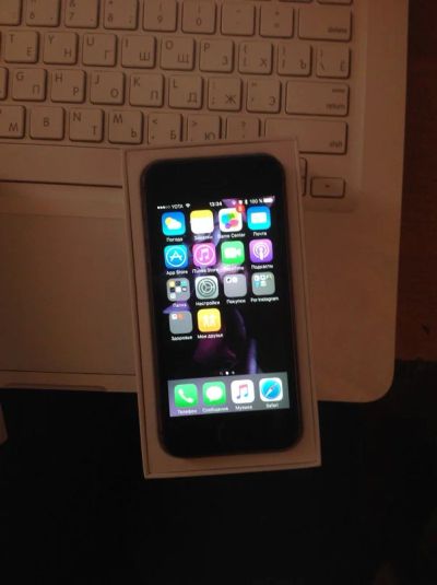 Лот: 6384147. Фото: 1. Iphone 5s 32 gb space gray. Смартфоны