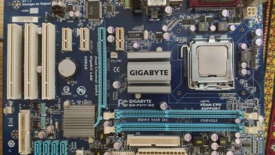 Лот: 12852846. Фото: 1. Материнская плата Gigabyte GA-P41T-D3. Материнские платы