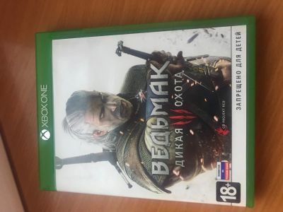 Лот: 11894523. Фото: 1. Ведьмак 3 Дикая охота Xbox One... Игры для консолей