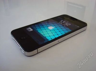 Лот: 1464328. Фото: 1. iphone 4g 16gb black, simfree... Смартфоны