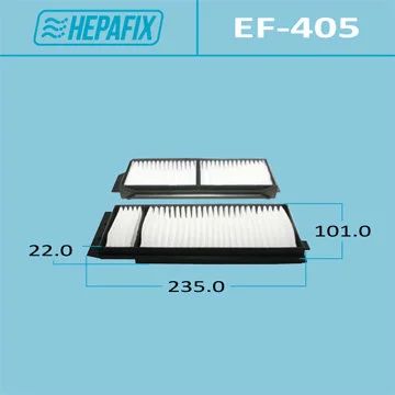 Лот: 18583749. Фото: 1. Салонный фильтр ac-405 hepafix... Расходные материалы