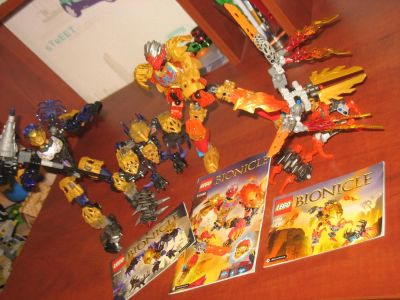 Лот: 10093834. Фото: 1. Лего/Lego Бионикл/Bionicle Красный... Конструкторы