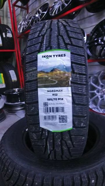 Лот: 24008759. Фото: 1. Зимняя резина 185/70 R-14 "Ikon... Шины