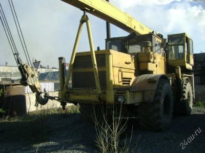 Лот: 1275643. Фото: 1. Кран ТКК-10 на базе К-701-кировец. Грузовики, автобусы, спецтехника