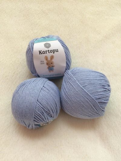 Лот: 12084197. Фото: 1. Пряжа Kartopu Amigurumi, 51% акрил... Ткани, нитки, пряжа