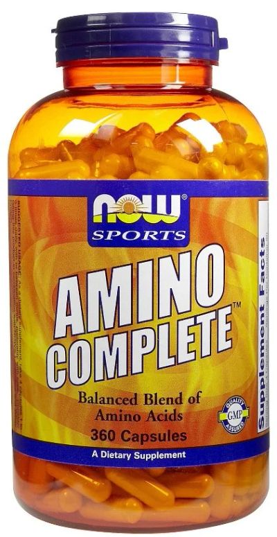 Лот: 3476795. Фото: 1. NOW Foods Amino Complete 360Caps... Спортивное питание, витамины