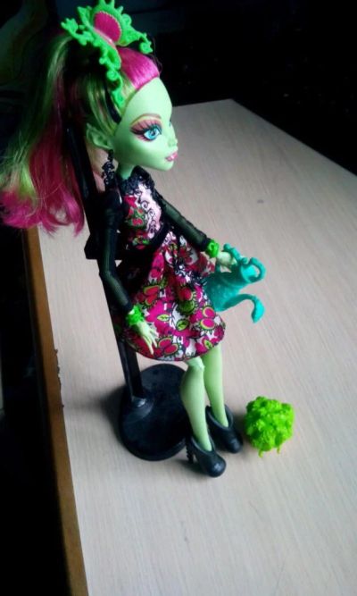Лот: 7819421. Фото: 1. Кукла Monster High Венера. Куклы и аксессуары