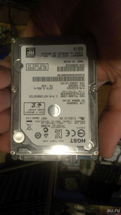 Лот: 13072563. Фото: 1. Жесткий диск HGST 2.5 Sata 1Tb... Жёсткие диски (HDD)