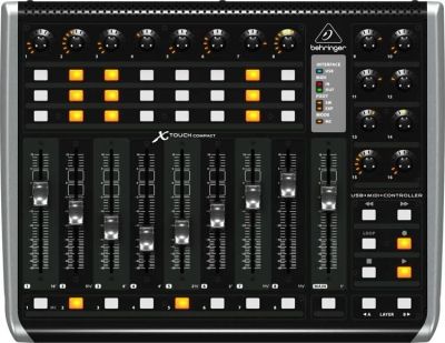 Лот: 12706284. Фото: 1. Behringer X-Touch Compact - контроллер... Микшеры, предусилители, микрофонные эффекты