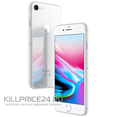 Лот: 16418984. Фото: 1. Apple iPhone 8 64Gb Silver LTE... Смартфоны