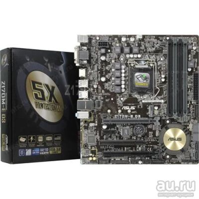 Лот: 17971177. Фото: 1. Материнская плата Asus Z170M-E... Материнские платы