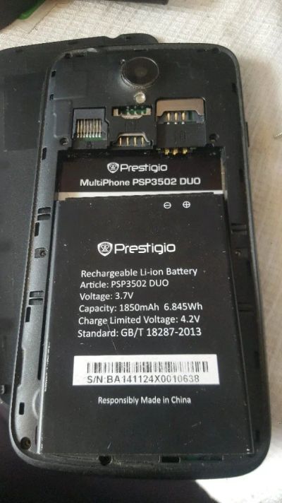 Лот: 11322391. Фото: 1. Prestigio psp3502. Смартфоны
