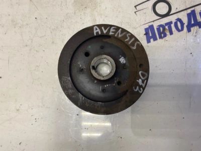 Лот: 21714665. Фото: 1. шкив коленвала toyota Avensis... Двигатель и элементы двигателя