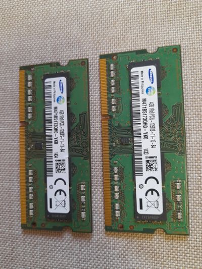 Лот: 19588556. Фото: 1. DDR3 8 Gb (4 + 4) для ноутбука. Оперативная память