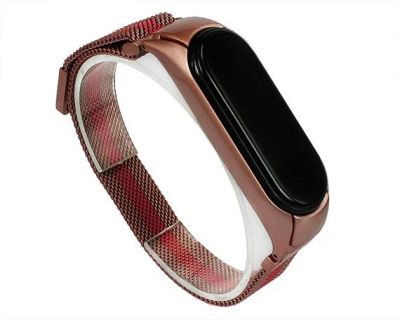 Лот: 20886258. Фото: 1. Ремешок Xiaomi Mi Band 5 Milanese... Смарт-часы, фитнес-браслеты, аксессуары