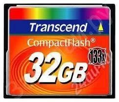 Лот: 2713305. Фото: 1. Transcend Compact Flash 32 gb. Карты памяти