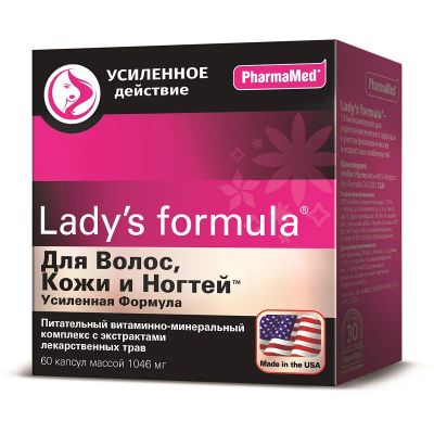 Лот: 25314109. Фото: 1. Lady's Formula Для волос кожи... Лекарства