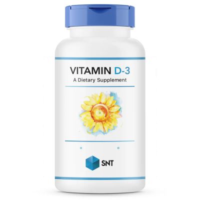Лот: 18820668. Фото: 1. SNT Vitamin D3 5000IU 60 капс. Спортивное питание, витамины