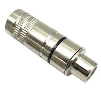 Лот: 20586495. Фото: 1. Разъем RCA, гнездо, на кабель... Разъёмы
