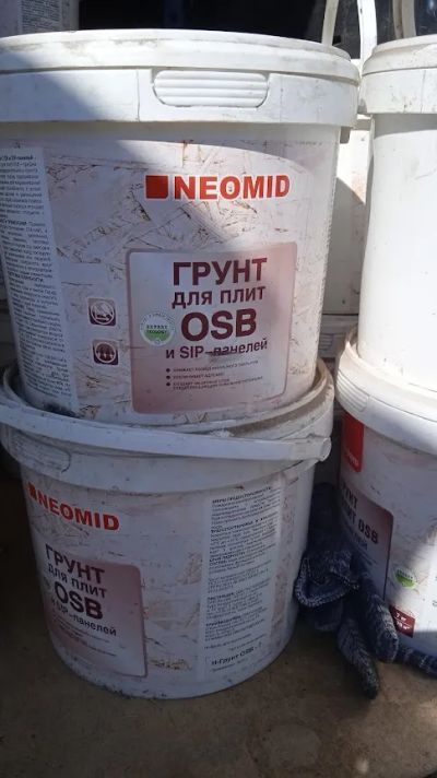 Лот: 25272266. Фото: 1. грунт для OSB 7кг. Краски, лаки, растворитель