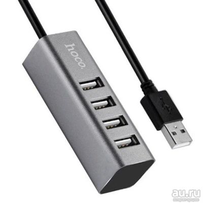 Лот: 16587979. Фото: 1. Разветвитель USB Hoco HB1 (4 usb... USB хабы