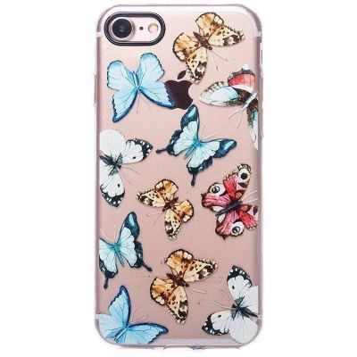 Лот: 11075550. Фото: 1. Накладка силиконовая iPhone 7... Чехлы, бамперы