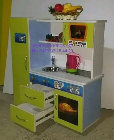 Лот: 14944749. Фото: 1. Детская👫👭 игровая Кухня. Мебель для детских садов