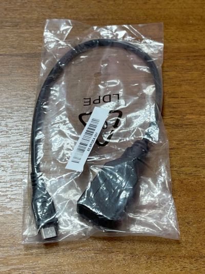 Лот: 19900172. Фото: 1. Адаптер microUSB - USB. Шлейфы, кабели, переходники
