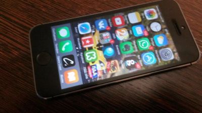 Лот: 5193189. Фото: 1. iPhone 5s Space Grey 16 GB A1457... Смартфоны