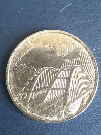 Лот: 14759181. Фото: 1. 5 рублей 2019 года ММД Крымский... Россия после 1991 года
